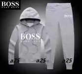 boss survetement slim fit big boss gris